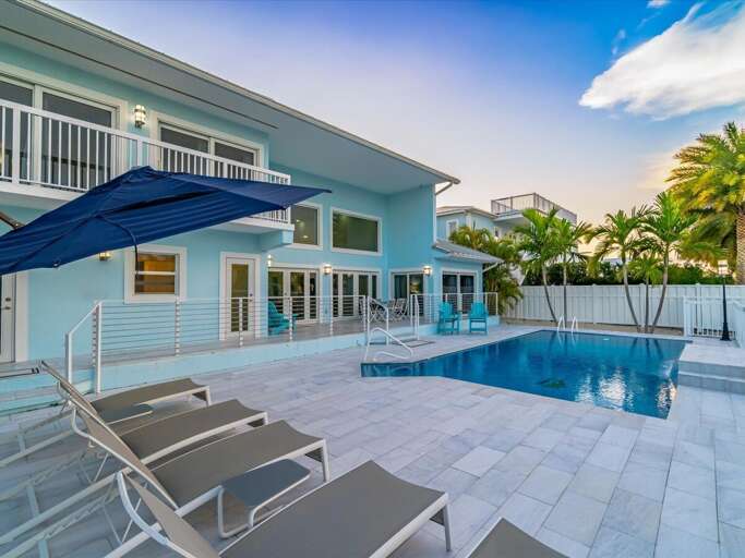 Large private heated pool16` x 32`.